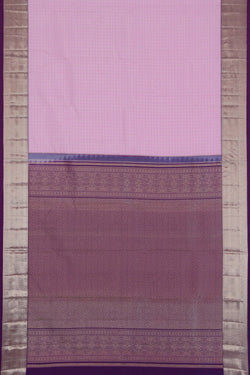 Image of Kanchipattu Kattam Pink Saree