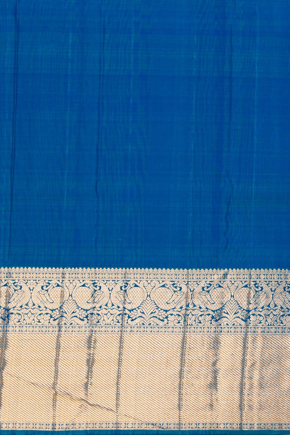 Kanchipattu Brocade Blue Saree