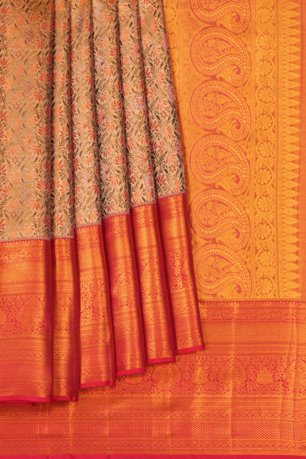 Kanchipattu Tissue Brocade Saree