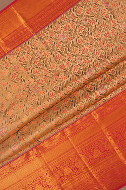 Image of Kanchipattu Tissue Brocade Saree