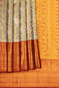 Image of Kanchipattu Tissue Brocade Saree