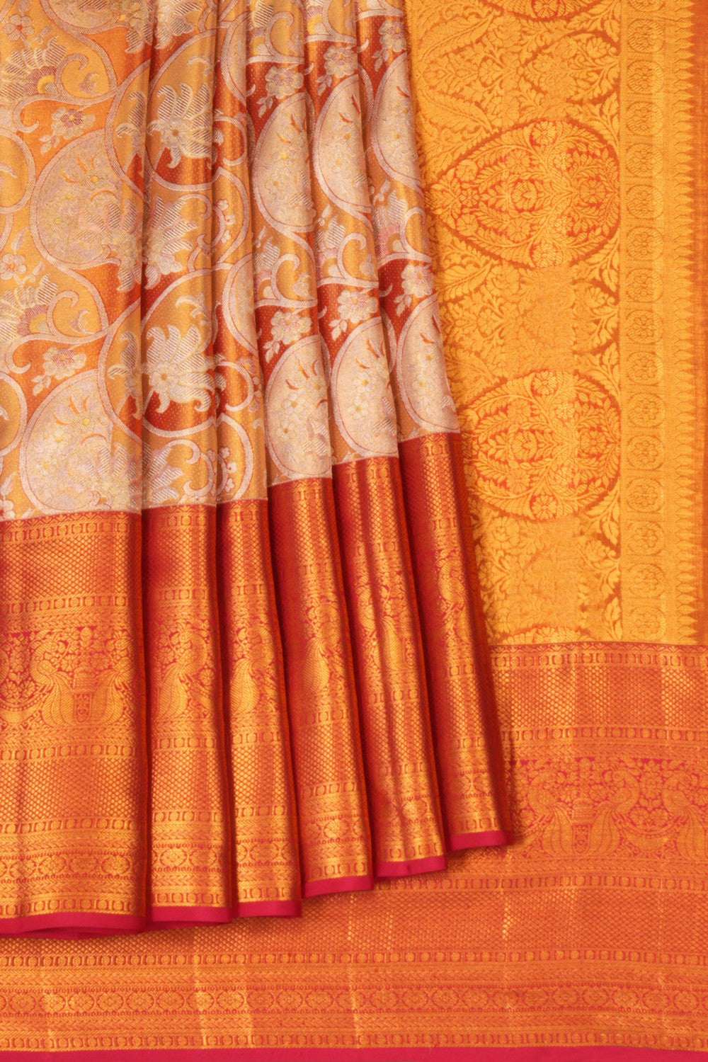 Kanchipattu Tissue Brocade Saree