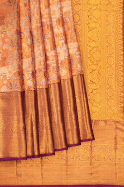 Image of Kanchipattu Tissue Brocade Saree