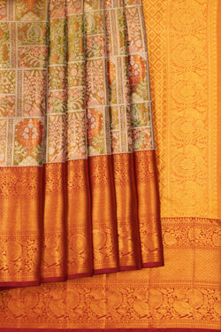 Image of Kanchipattu Tissue Brocade Saree