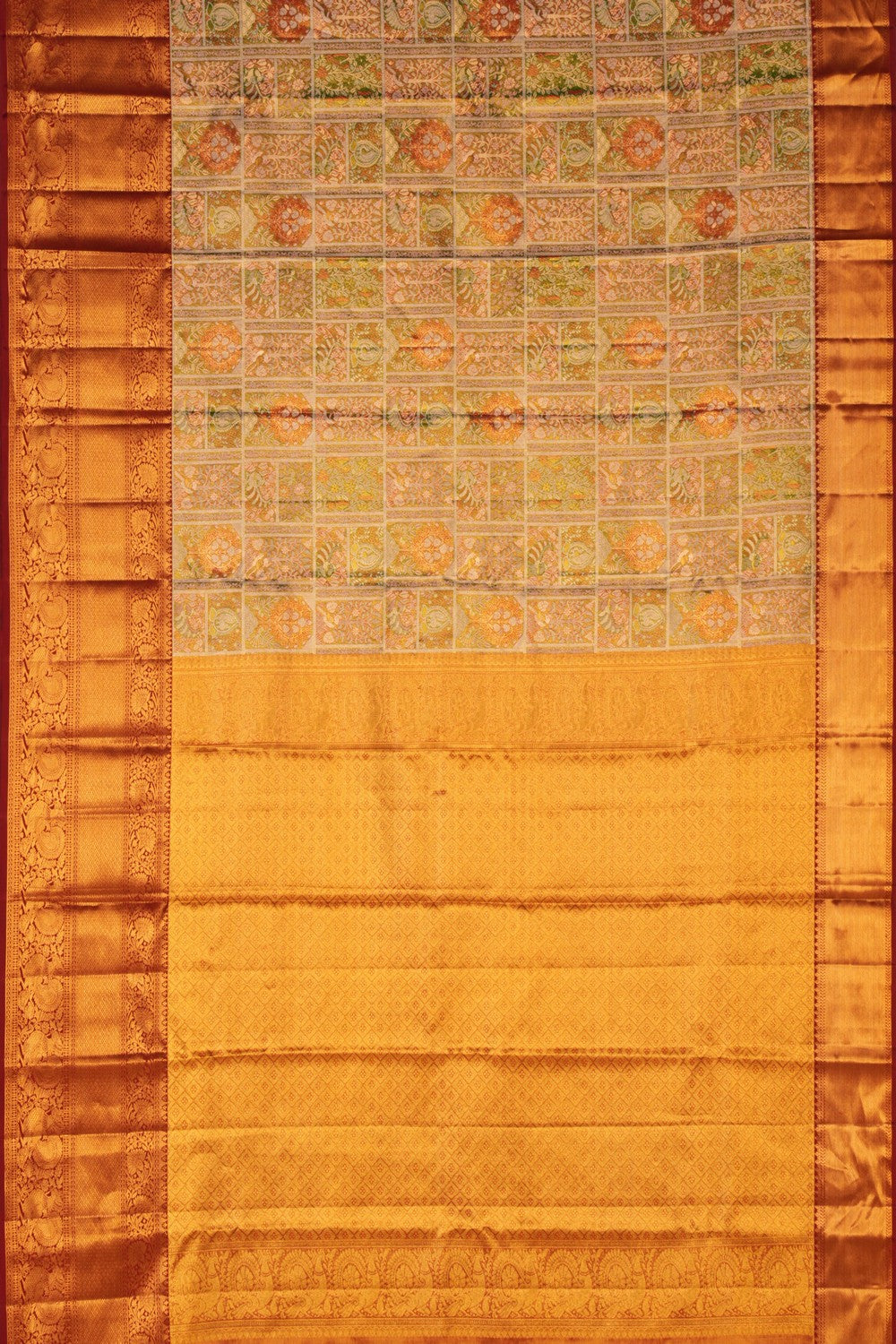 Kanchipattu Tissue Brocade Saree