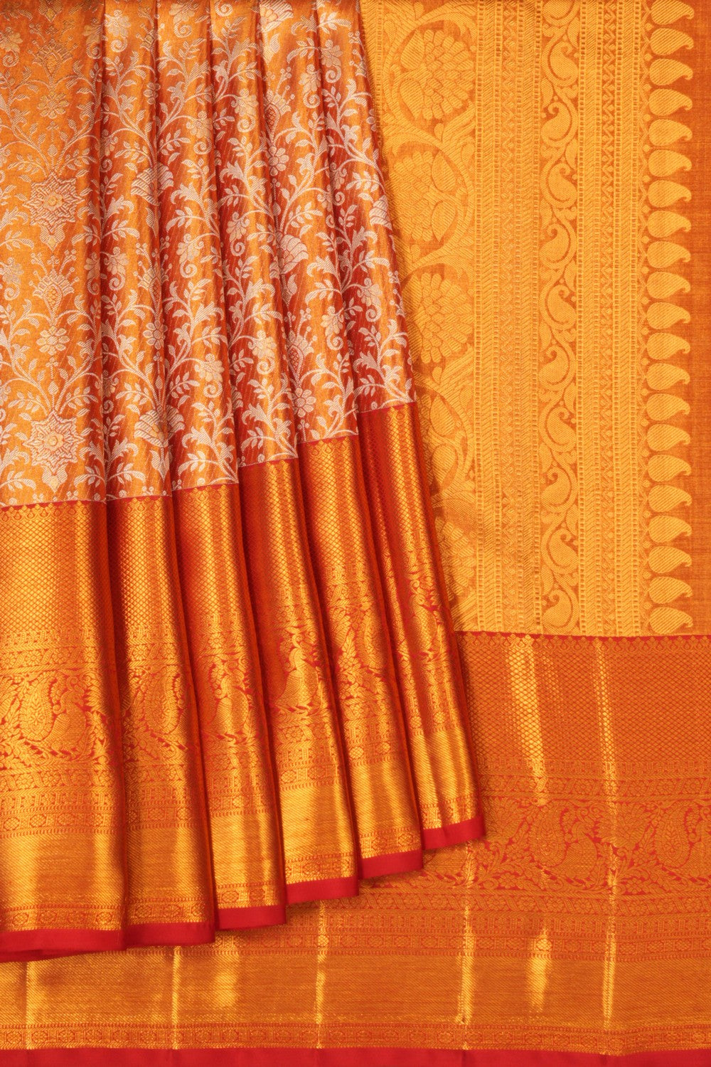 Kanchipattu Tissue Brocade Saree