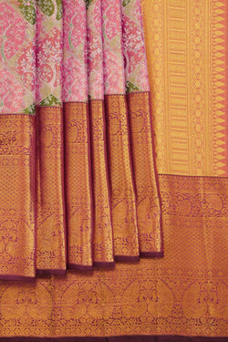 Image of Kanchipattu Rangkat Brocade Saree