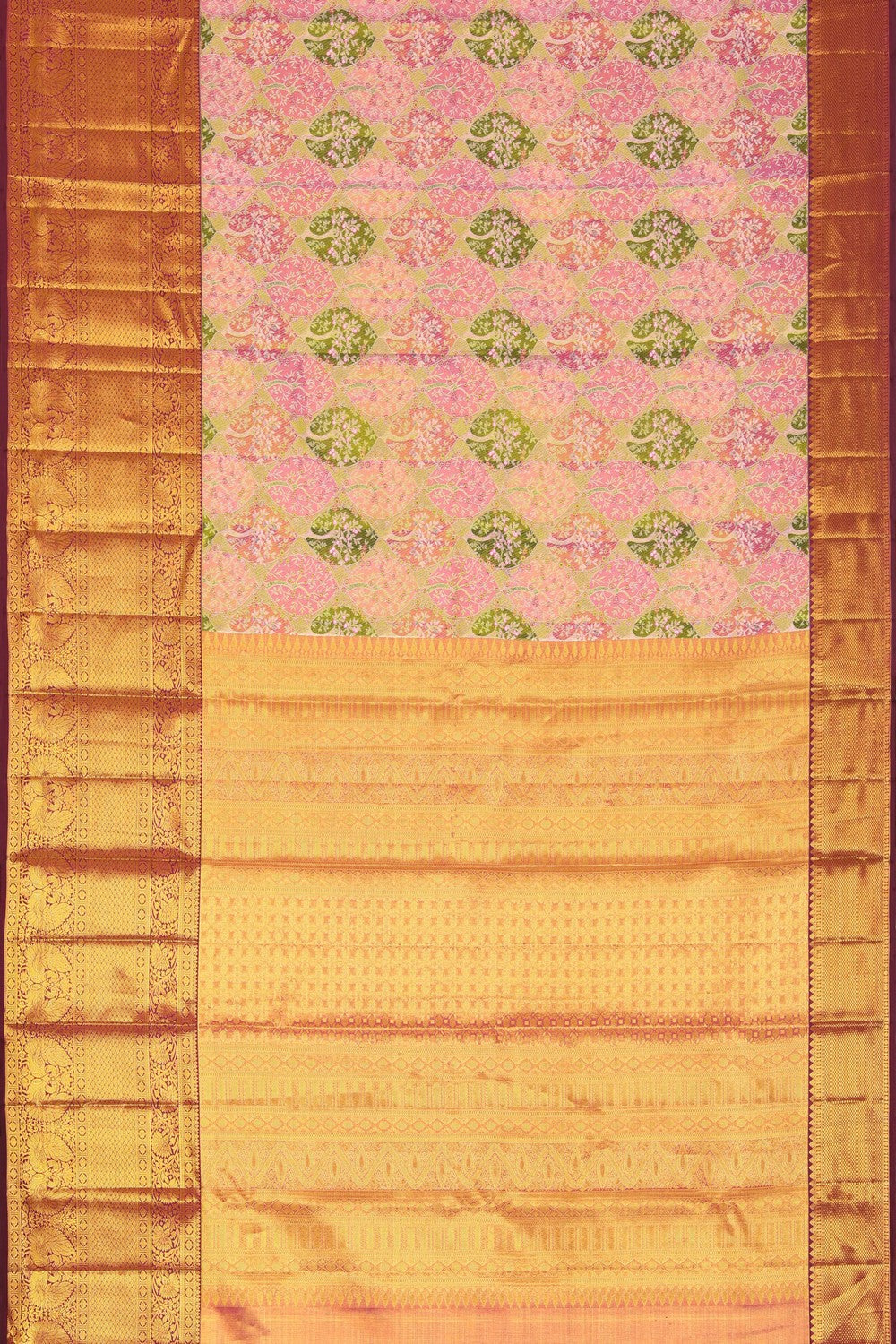 Kanchipattu Rangkat Brocade Saree