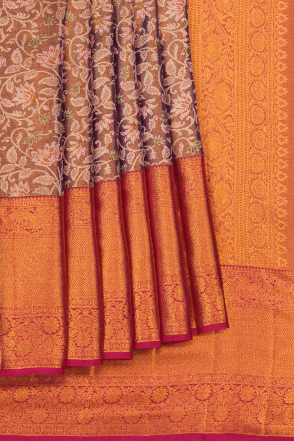 Kanchipattu Rangkat Brocade Saree