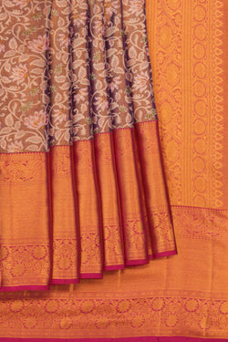 Image of Kanchipattu Rangkat Brocade Saree