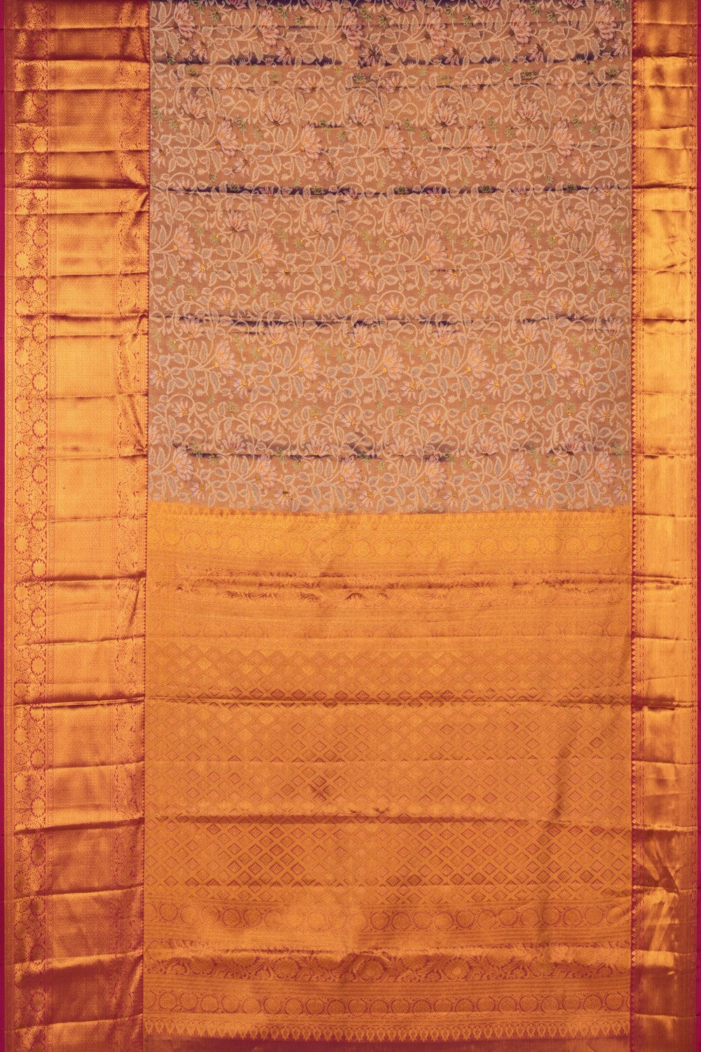 Kanchipattu Rangkat Brocade Saree