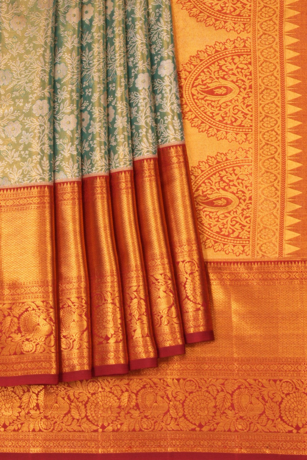 Kanchipattu Tissue Brocade Saree