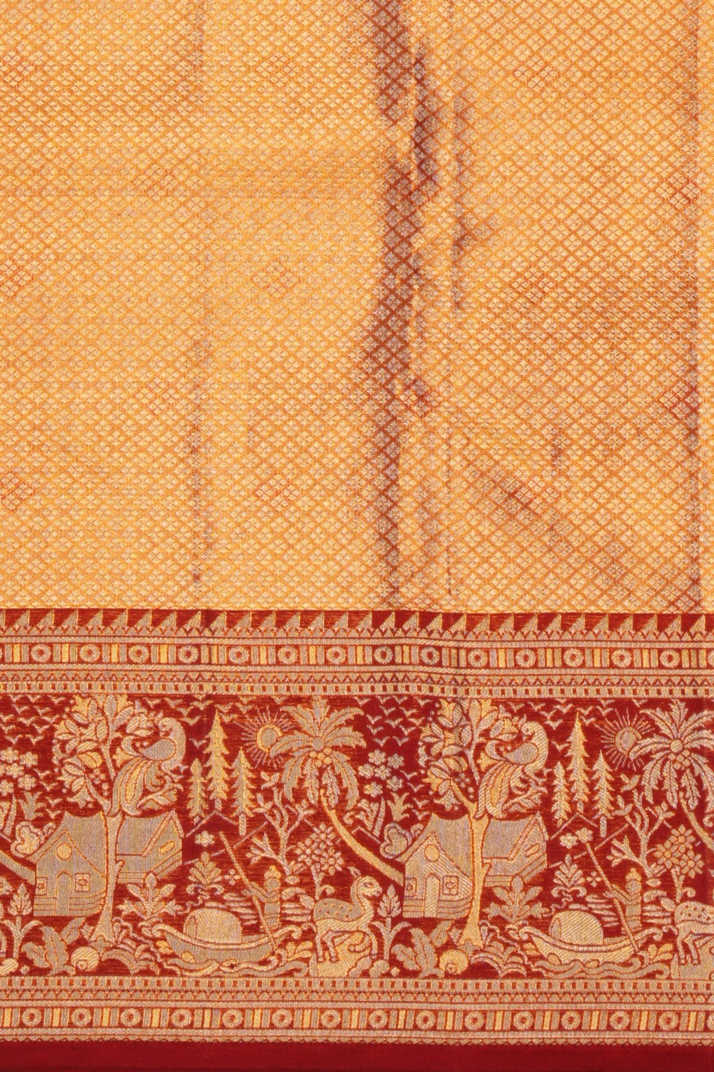 Kanchipattu Tissue Brocade Saree