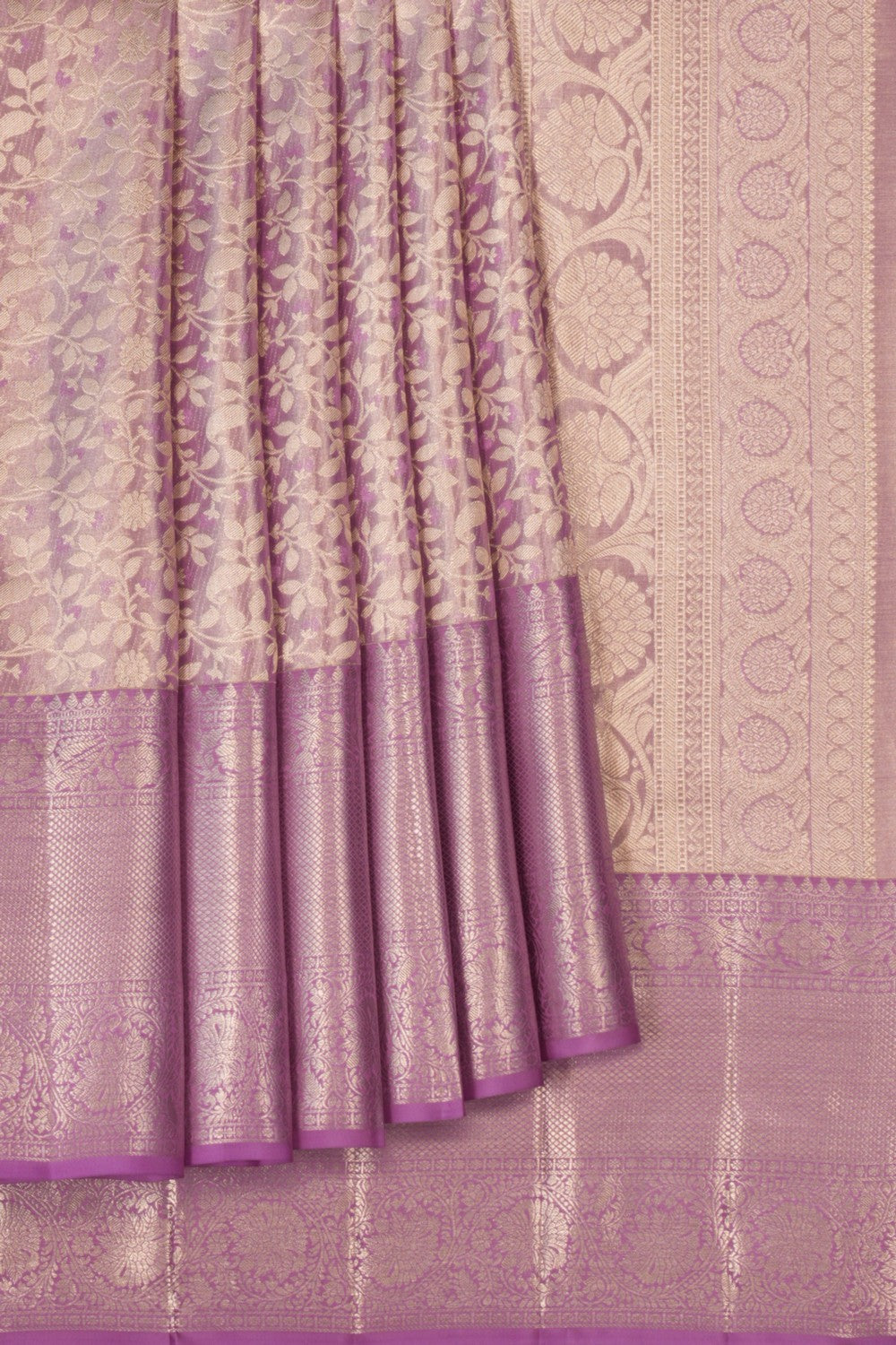 Kanchipattu Tissue Brocade Saree