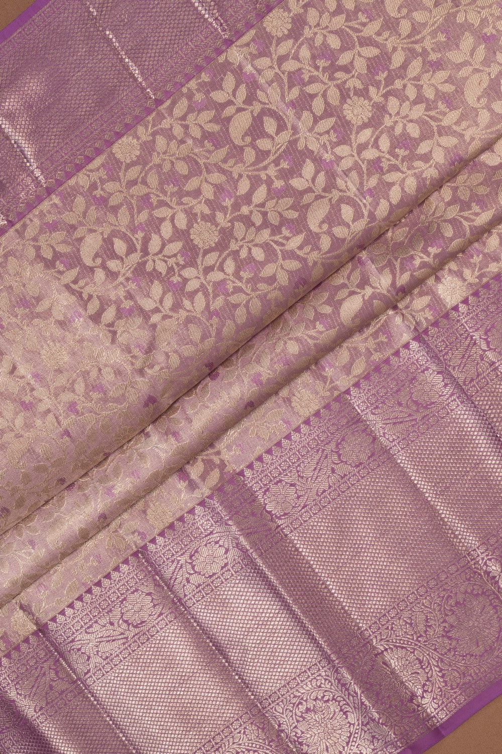 Kanchipattu Tissue Brocade Saree