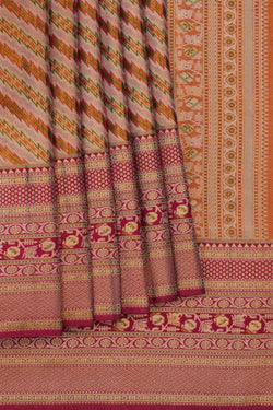 Image of Kanchipattu Rangkat Brocade Saree