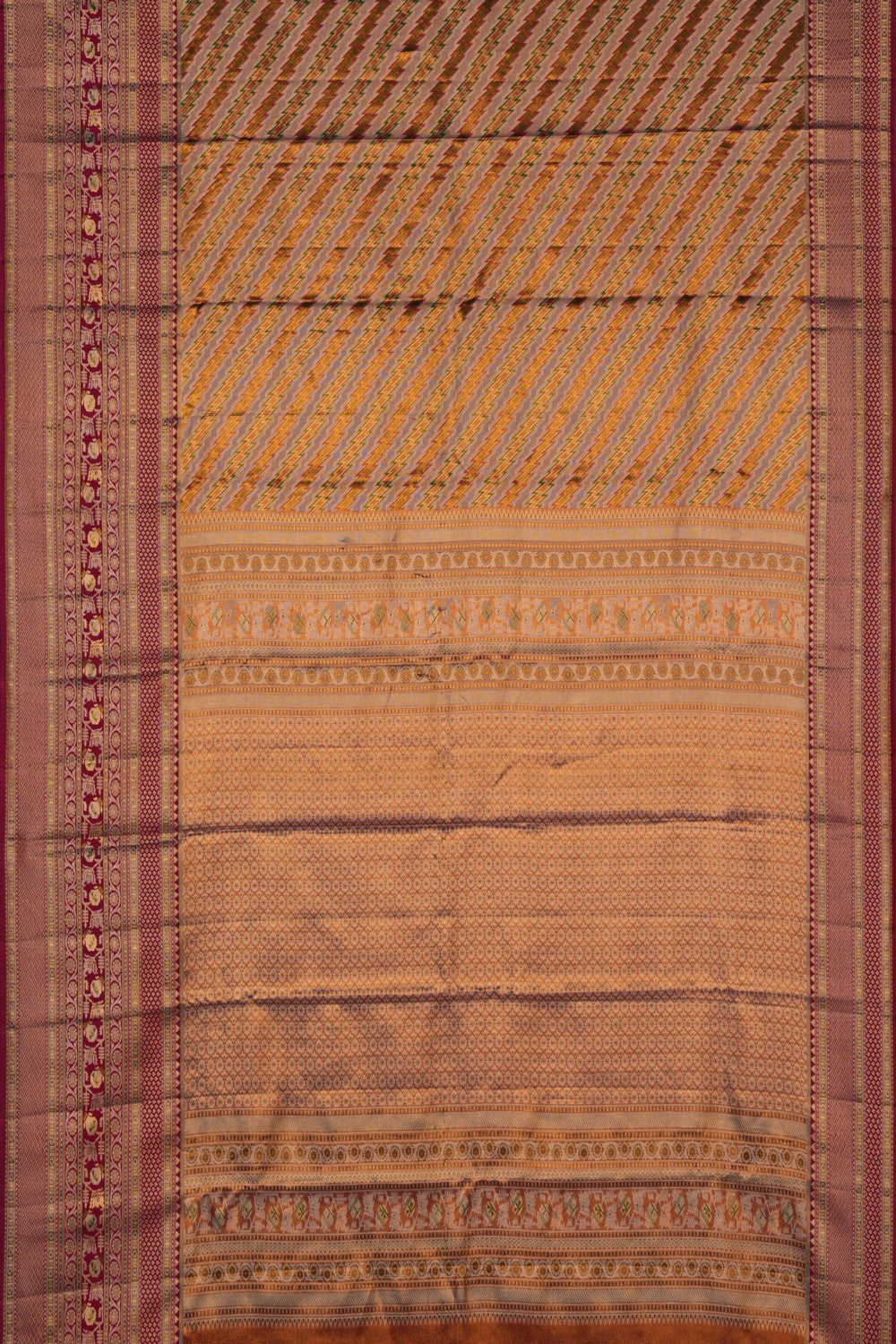 Kanchipattu Rangkat Brocade Saree