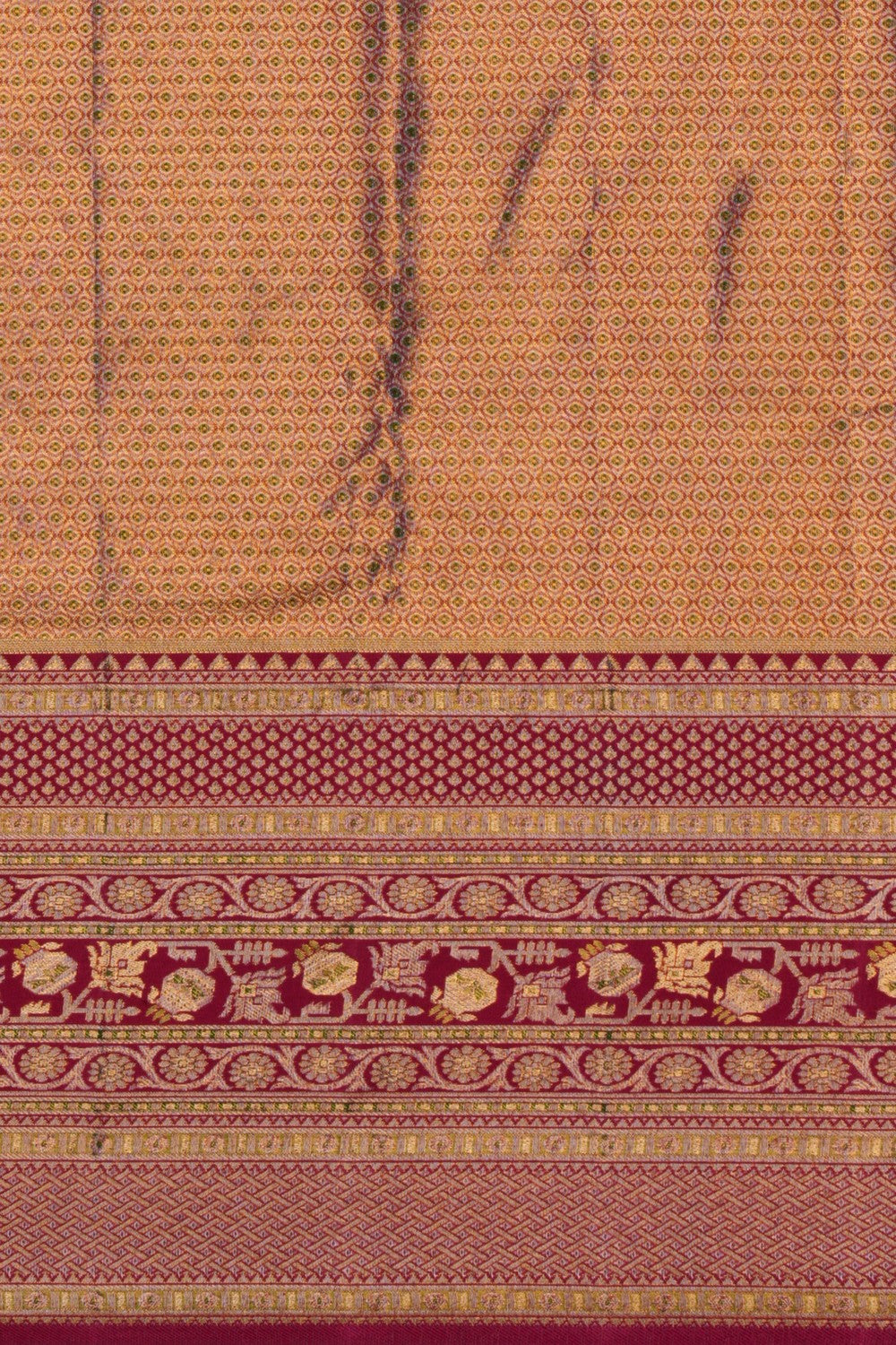 Kanchipattu Rangkat Brocade Saree