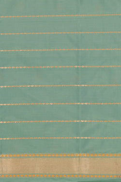 Image of Banarasi Silk Sea Green Saree