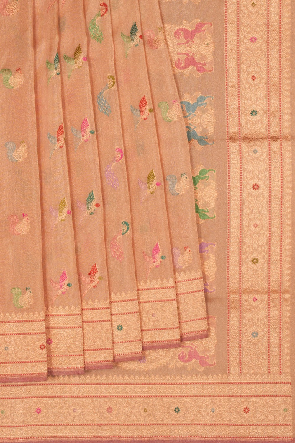 Banarasi Tissue Silk Brocade Saree