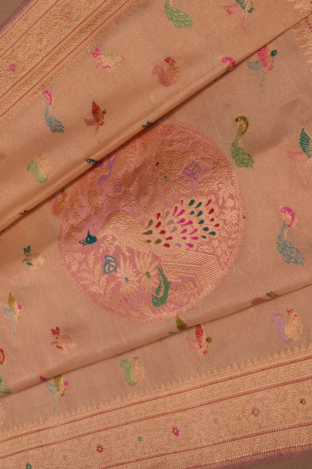 Banarasi Tissue Silk Brocade Saree