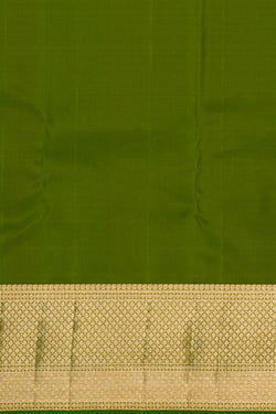 Image of Kanchipattu Brocade Green Saree