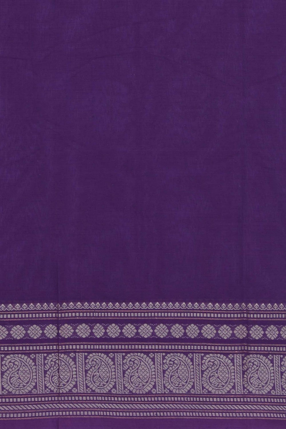 Kanchi Cotton Purple Saree