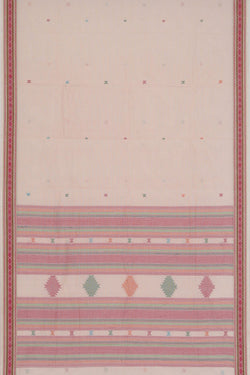 Image of Kanchi Cotton Off-White Saree