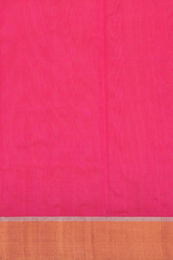 Image of Chanderi Fuchsia-Pink Saree