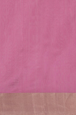 Image of Chanderi Lavender Pink Saree