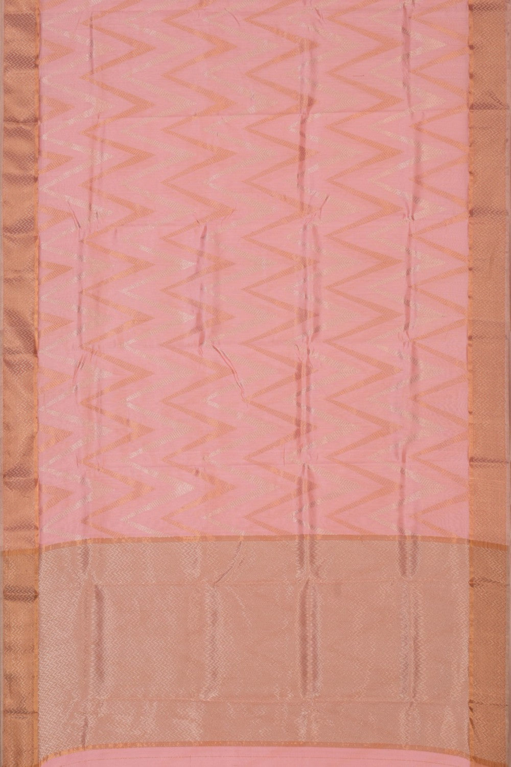 Chanderi Pink Saree