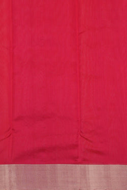 Image of Chanderi Fuchsia Pink Saree