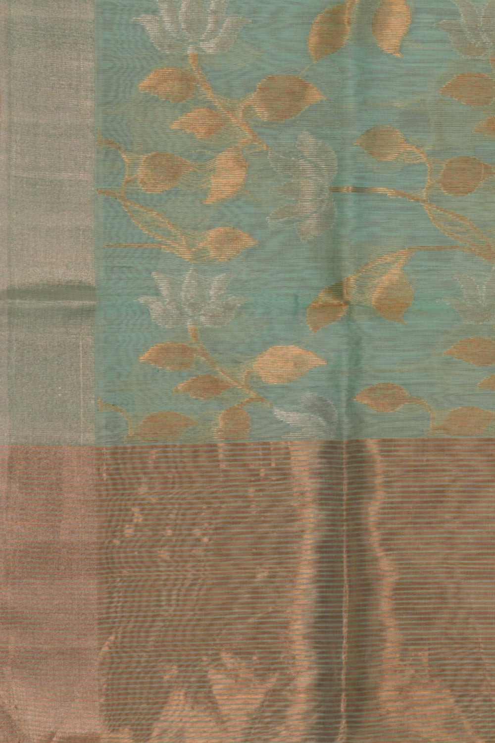 Chanderi Sea Green Dupatta