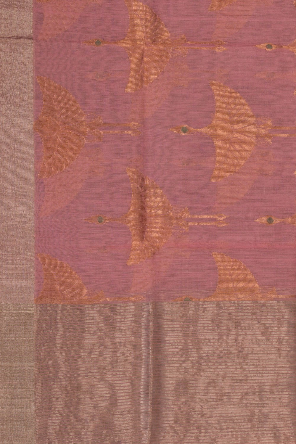 Chanderi Pink Dupatta