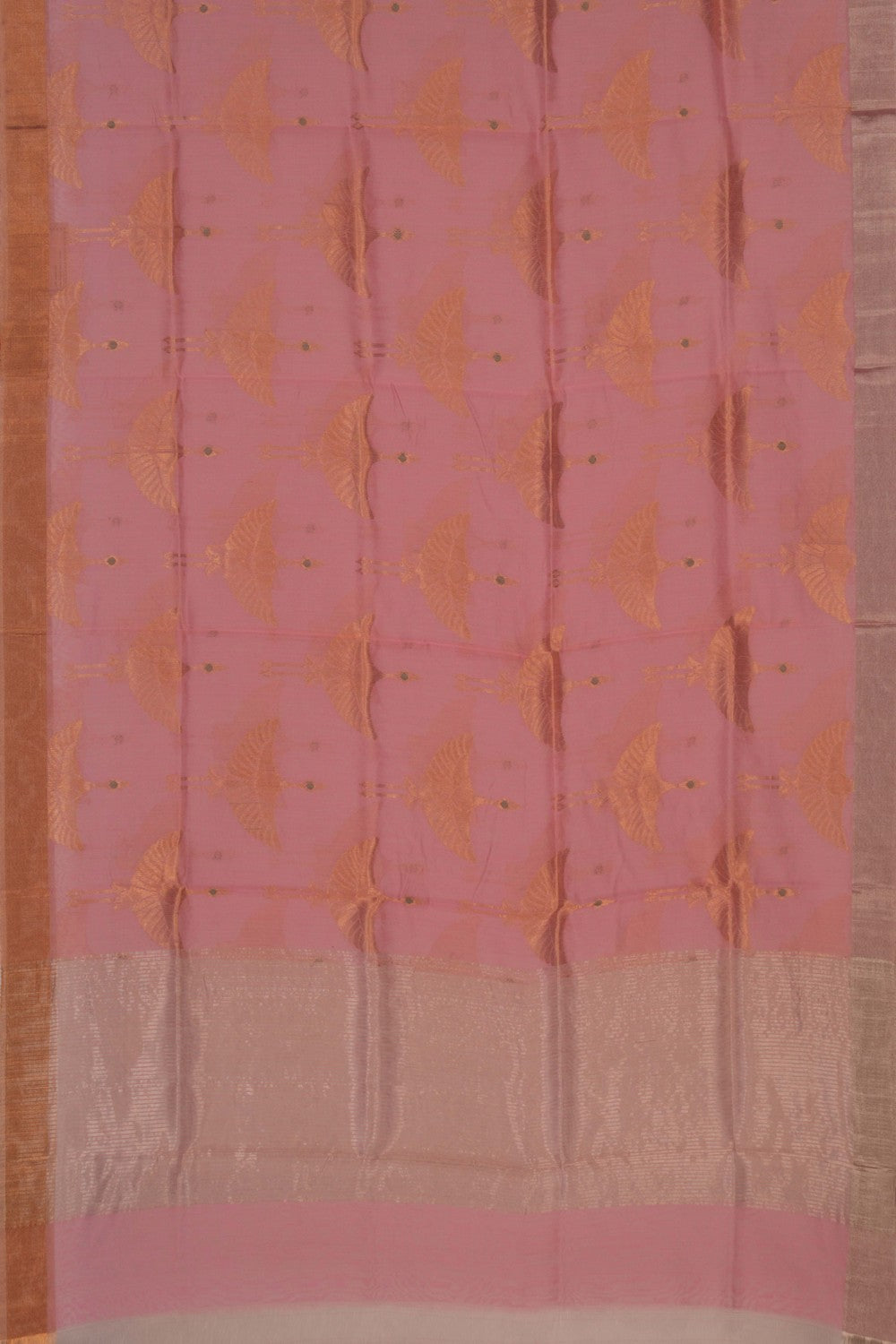 Chanderi Pink Dupatta