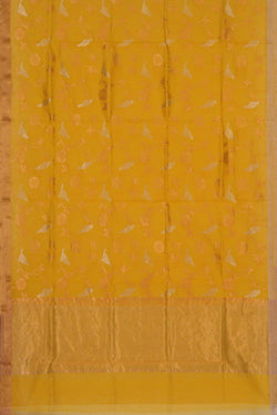 Image of Chanderi Spring Yellow Dupatta