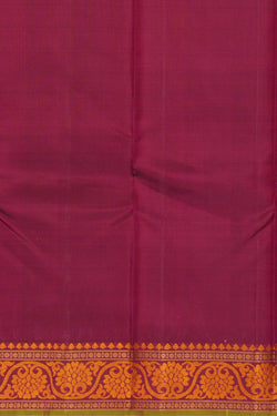 Image of Kanchipuram Silk Purple Saree