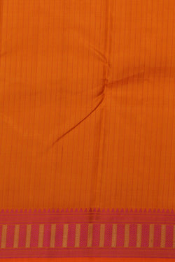 Image of Kanchipuram Silk Mustard Saree