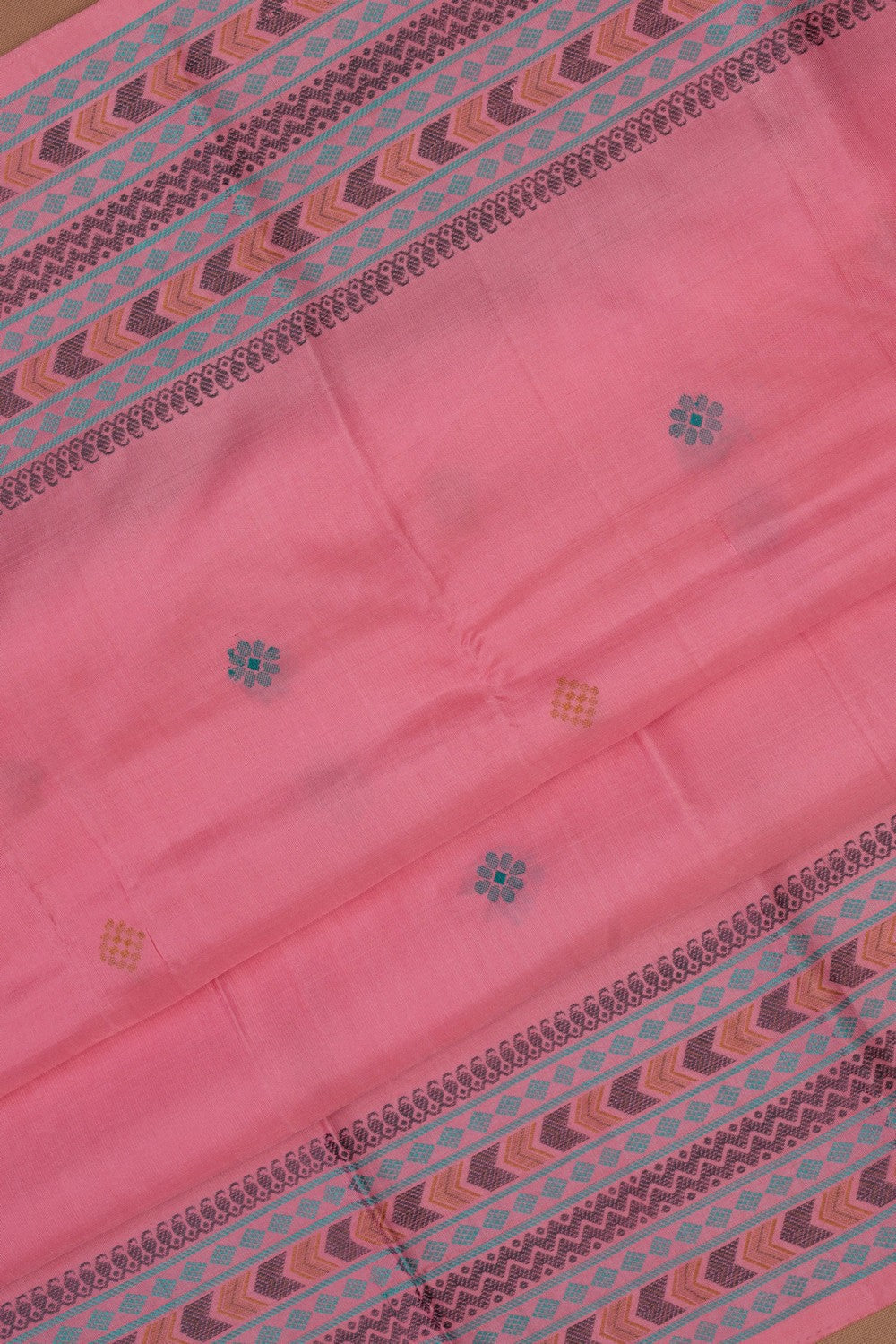 Kanchipuram Silk Pink saree