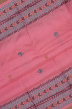 Image of Kanchipuram Silk Pink saree