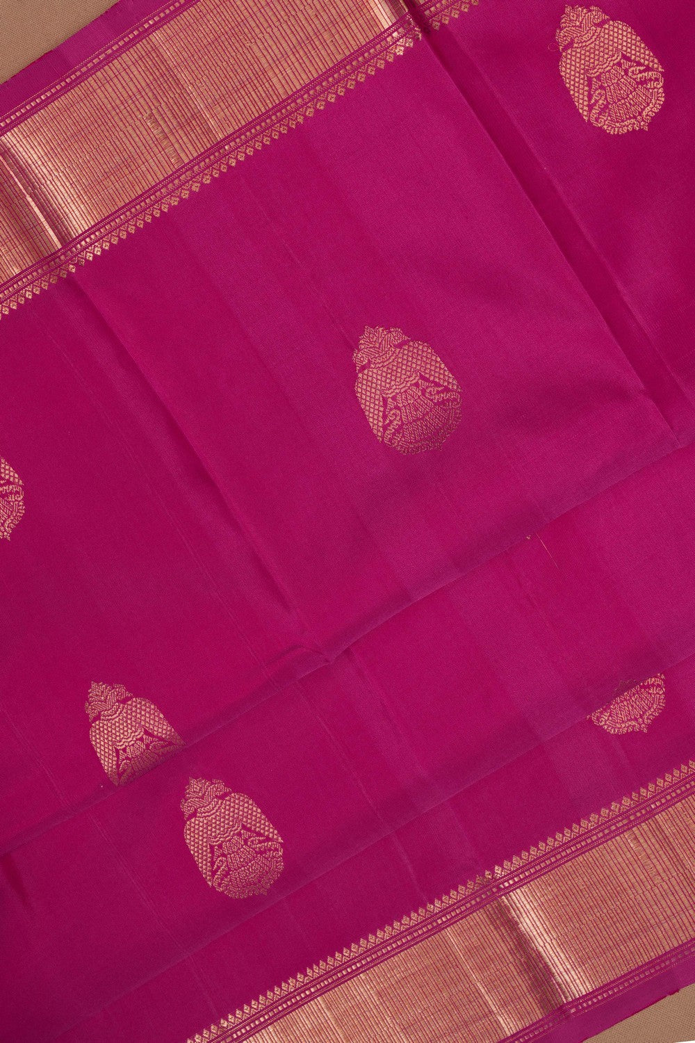 Kanchipuram Silk Pink Saree