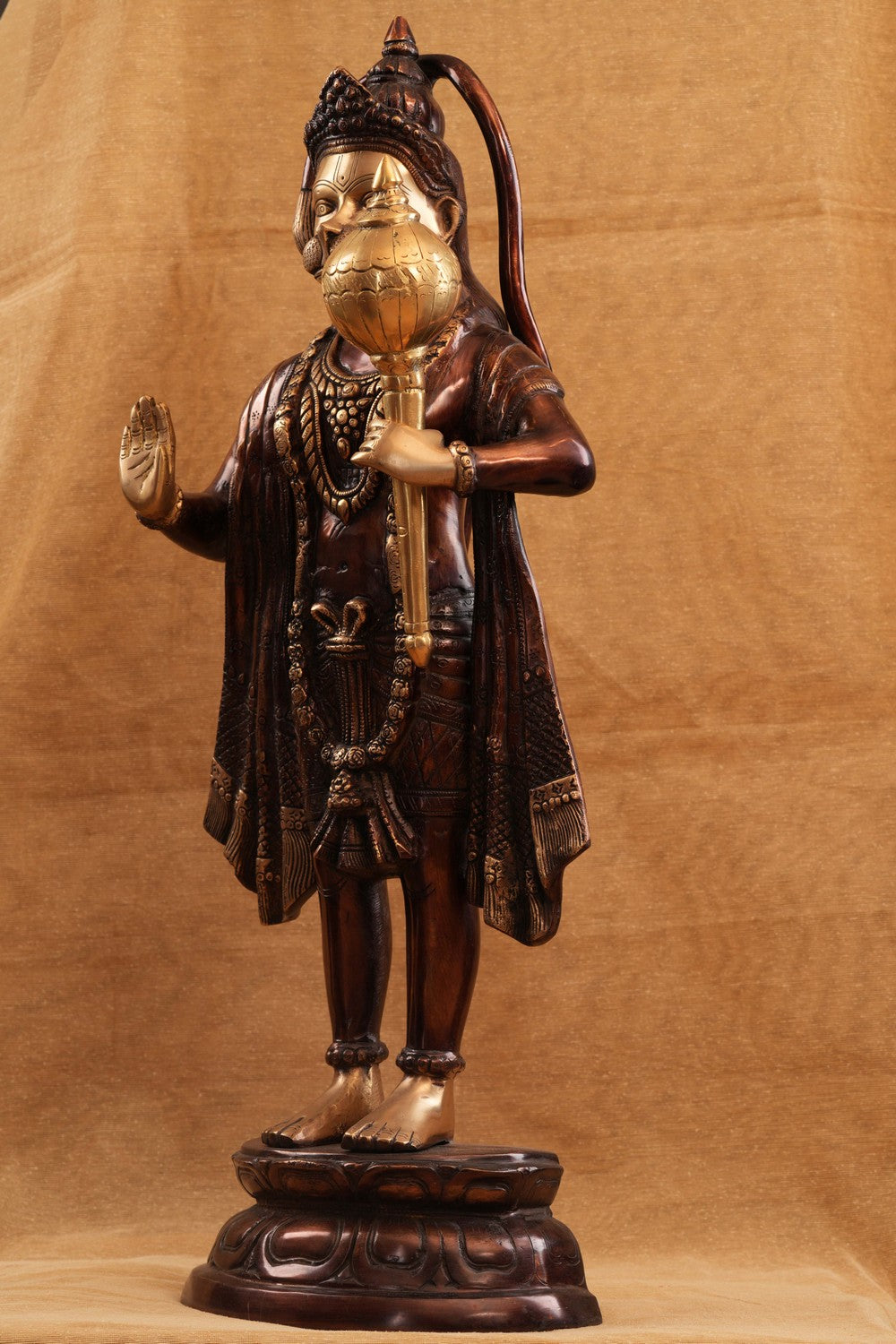 Image of Bronze Hanuman Ji Idol