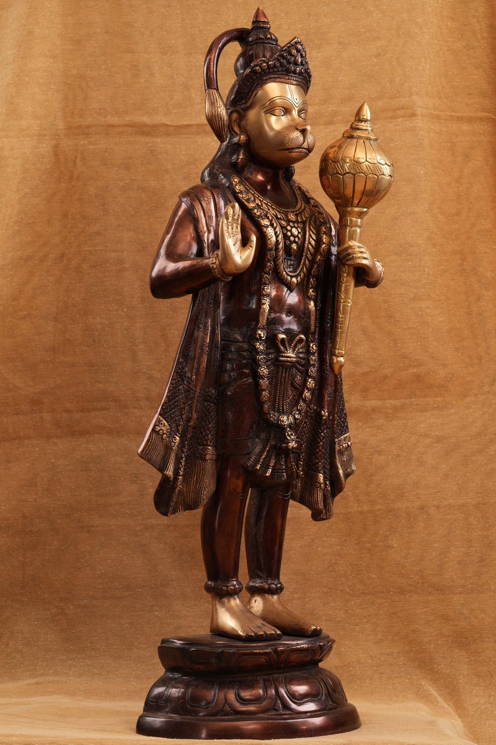 Image of Bronze Hanuman Ji Idol