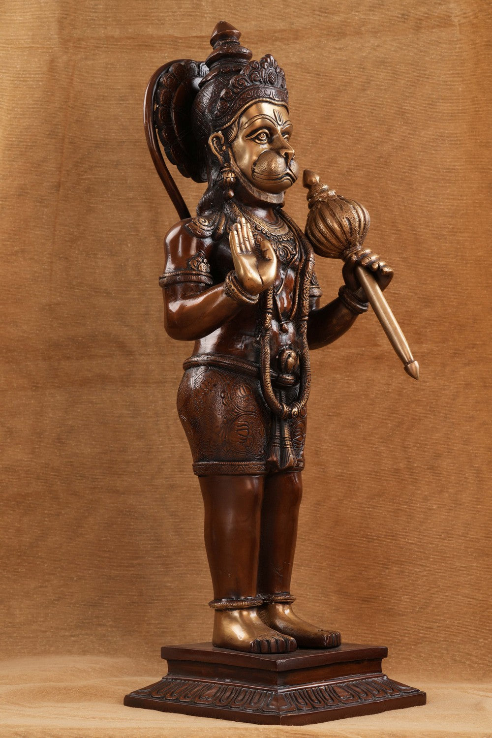 Bronze Hanuman Ji Idol