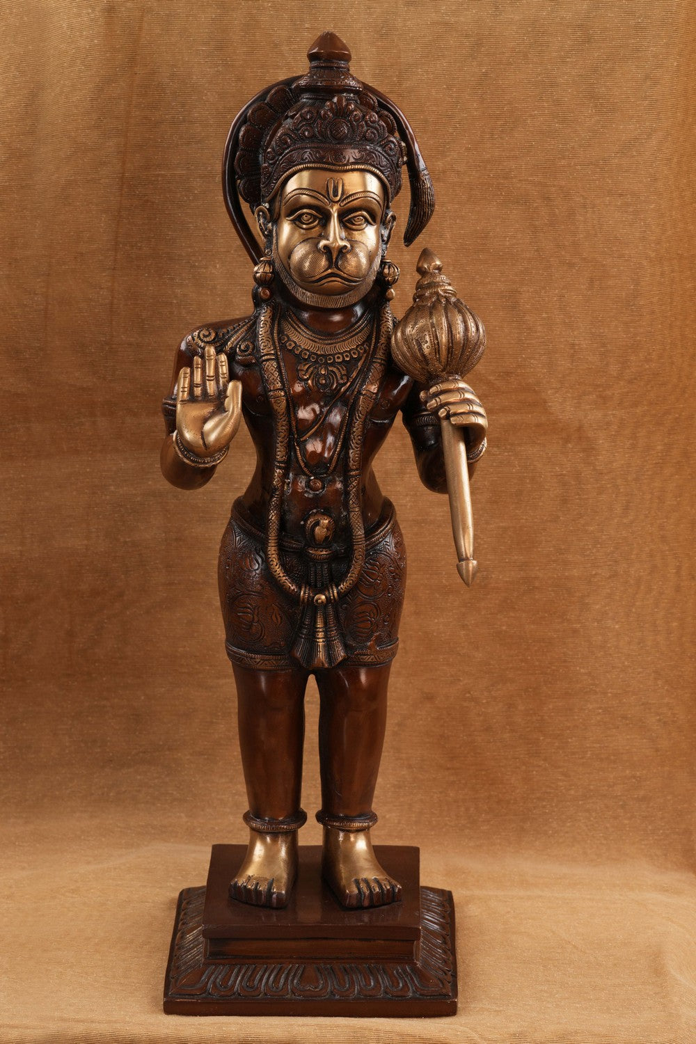 Image of Bronze Hanuman Ji Idol