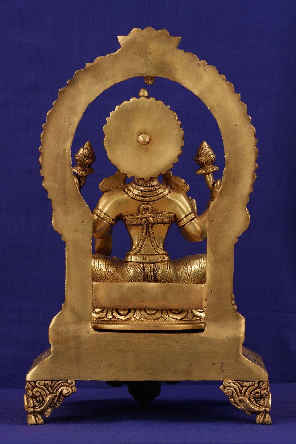 Image of Brass Lakshmi idol