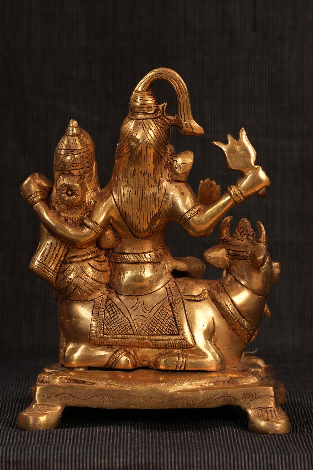 Image of Brass Shiva Parivar statue