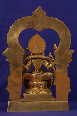 Image of Brass idol of Goddess Padmavathi