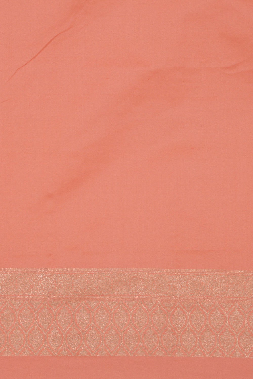 Banarasi Katan Silk Peach Saree