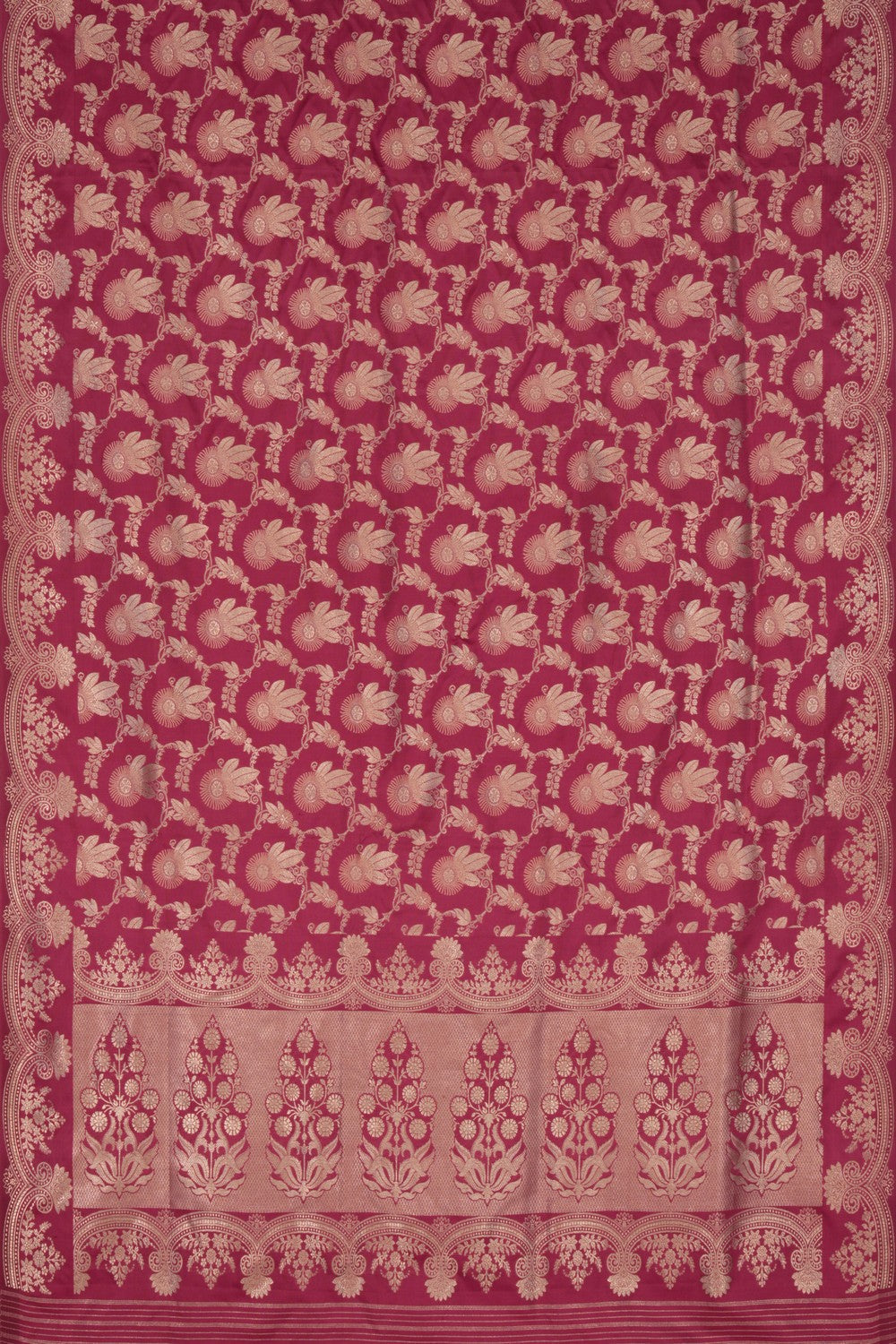 Banarasi Katan Silk Pink Saree